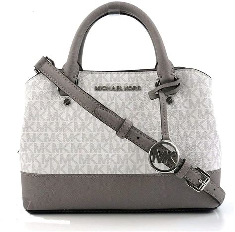 michael kors grey tote|white michael kors crossbody.